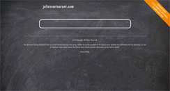 Desktop Screenshot of joliesrestaurant.com